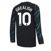 Dres Manchester City Jack Grealish #10 Tretina 2023-24 Dlhy Rukáv